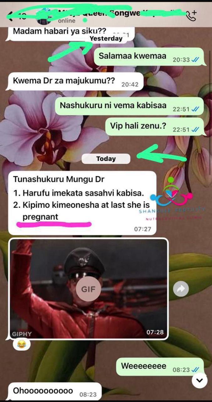 Ushuhuda wa mteja — matokeo chanya