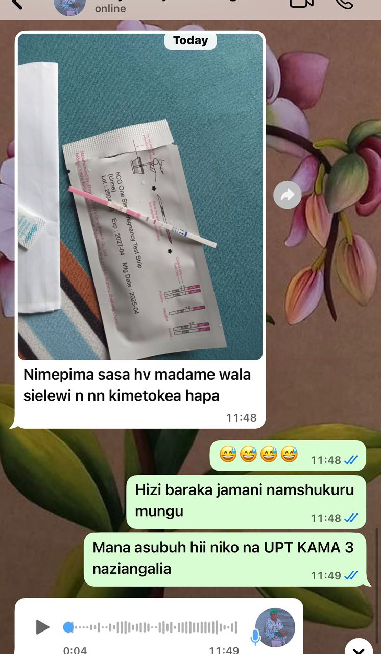 Ushuhuda wa mteja — shukrani na furaha